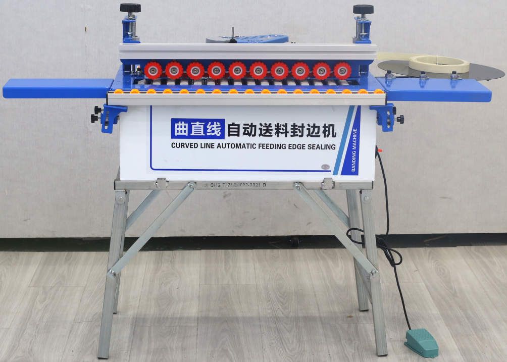 Compact automatic mini edge banding machine for small workshop